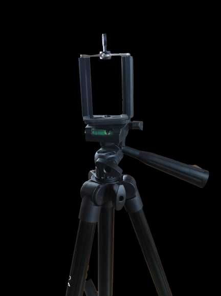 Solidny Statyw 4w1 Tripod Pilot Bluetooth Uchwyt na Telefon Aparat