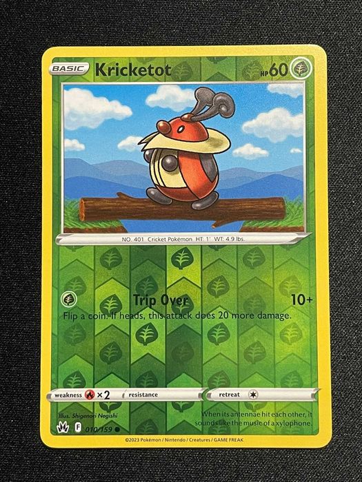 Carta Pokémon Kricketot 10/159 Crown Zenith