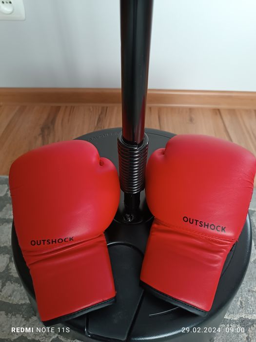 Zestaw bokserki Decathlon jak nowy.