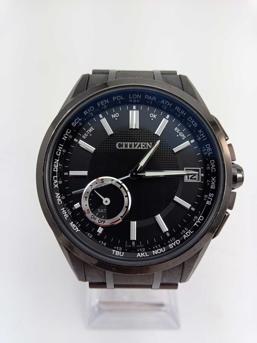 Часы Citizen GPS Attesa СС3015-57E - вечник, титан, сапфир, Japan Made