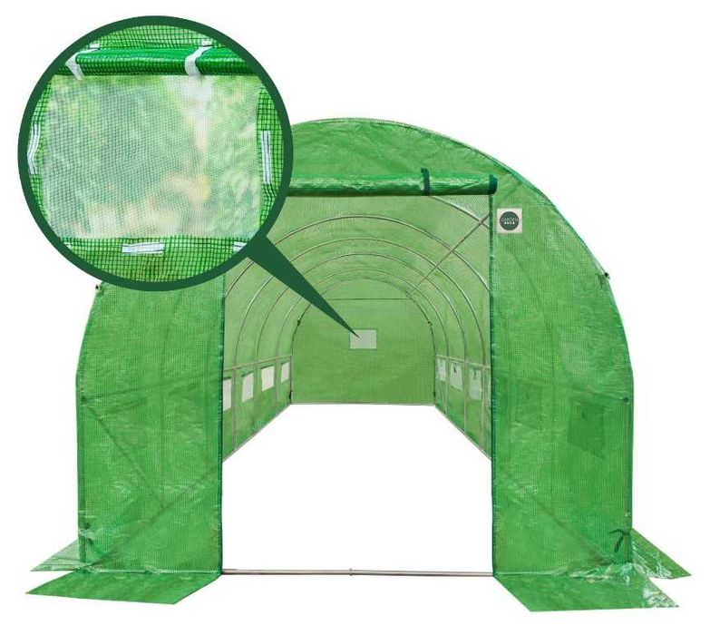 Теплиця 3*6, трьохшарова плівка, металевий каркас 18м2