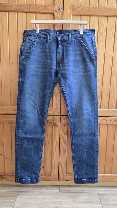 Lee LUKE Jeansy Slim Fit - 34x34 ciemny niebieski