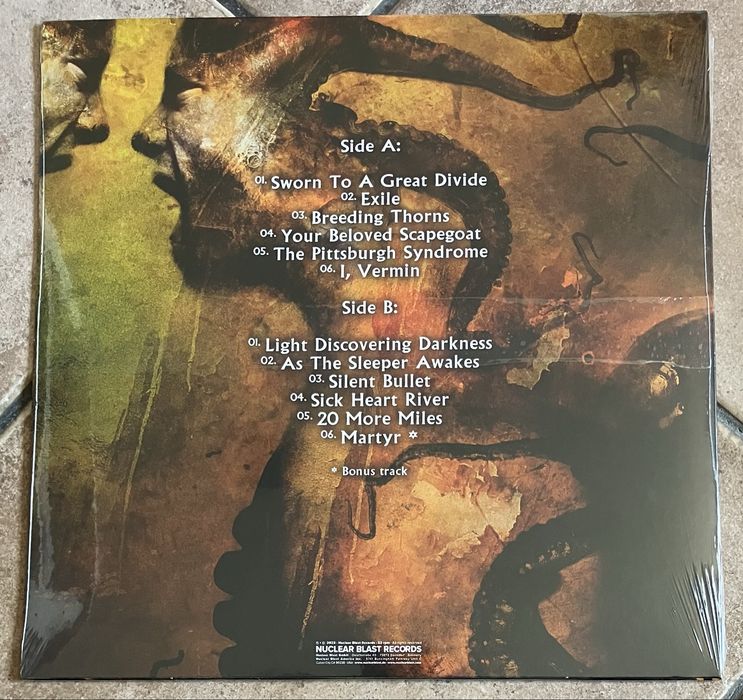Soilwork - Sworn to a Great Divide LP Transparent Green Vinyl