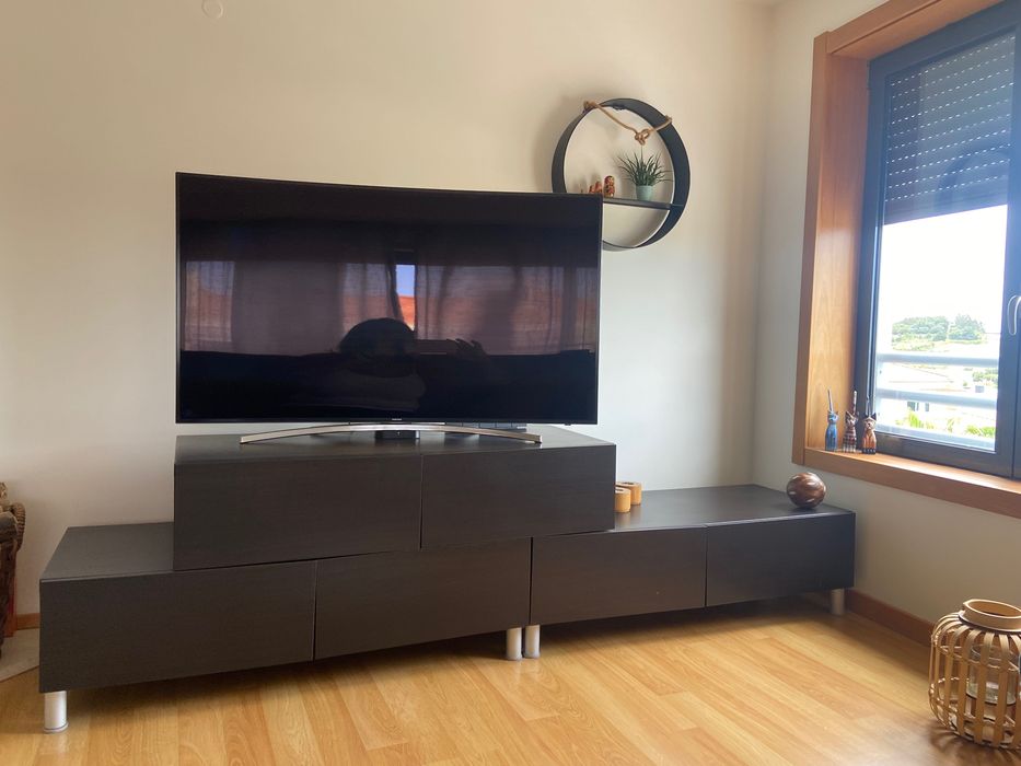 Móvel tv três módulos