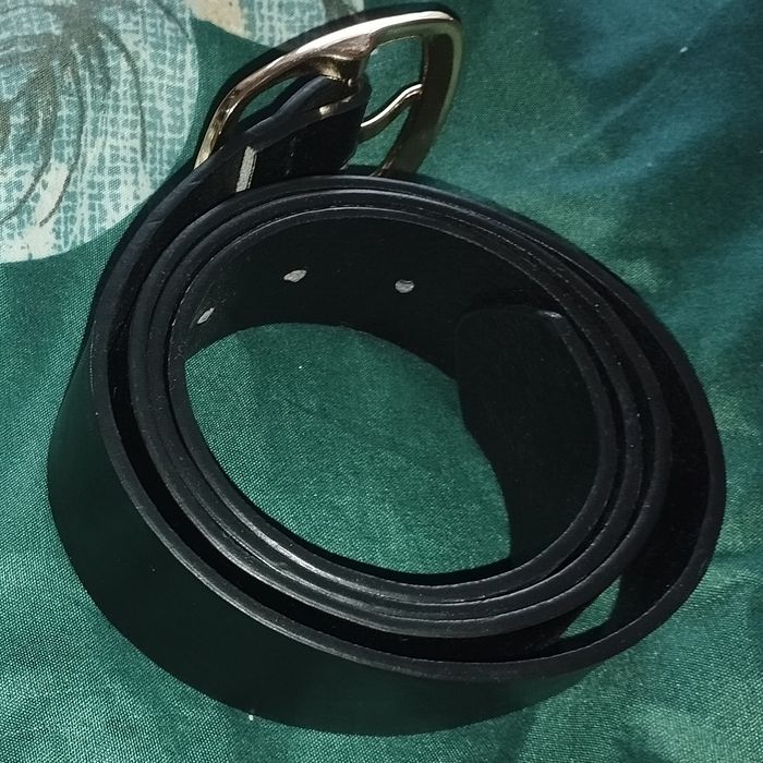 Czarny pasek damski 103 cm