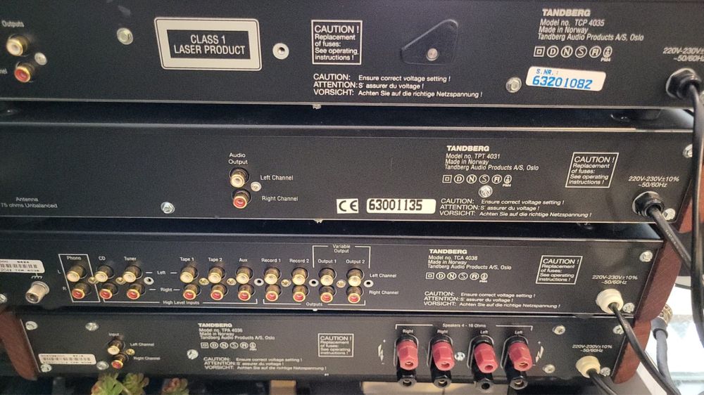 Tandberg Zestaw Audio Hi-End.