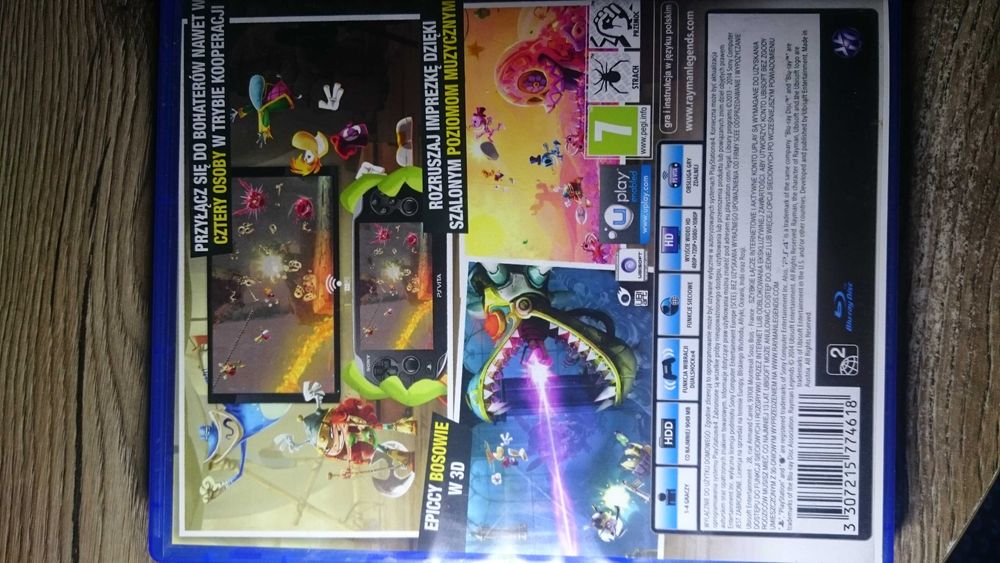 Gra Rayman Legends PS4 Playstation 4 polska wersja Lego Minecraft