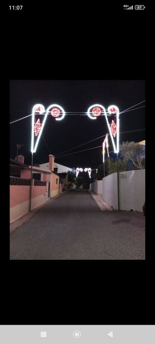 Iluminação para festas