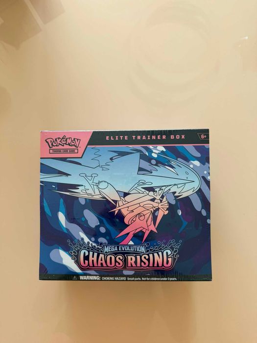 Pokémon Chaos Rising Elite Trainer Box - Versão Inglesa