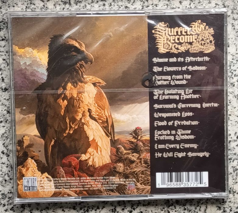 Cd de VITRIOL - Suffer & Become (novo selado)
