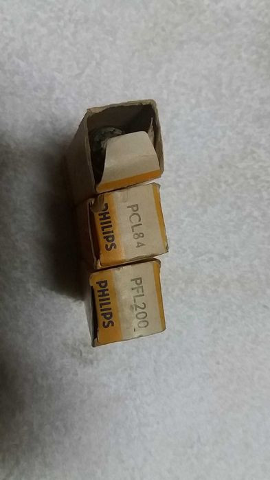Pack de 3 Valvulas antigas novas na caixa