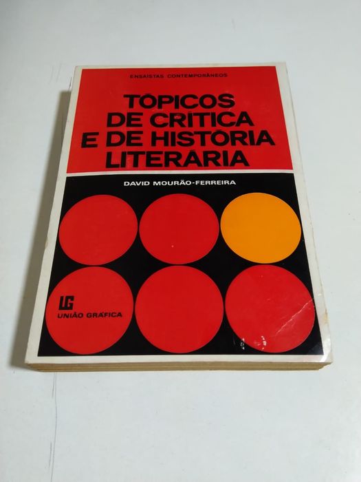 Tópicos de Crítica e de História Literária, de David Mourão Ferreira