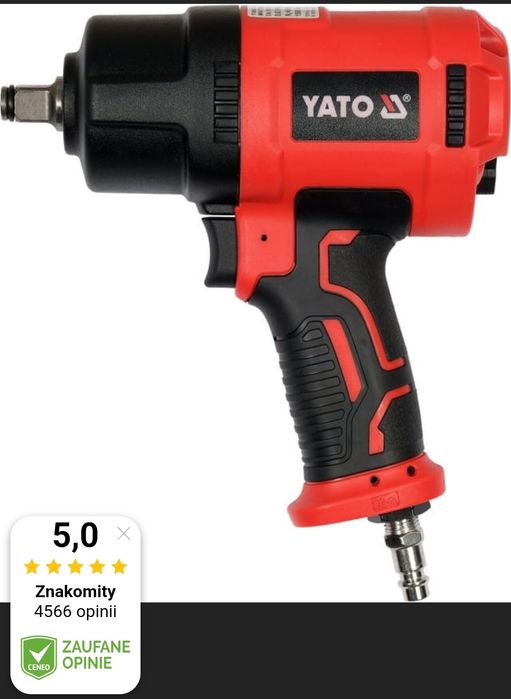 ПНЕВМАТИЧНИЙ гайковий Ключ YATO 1/2" 1560NM YT-09545