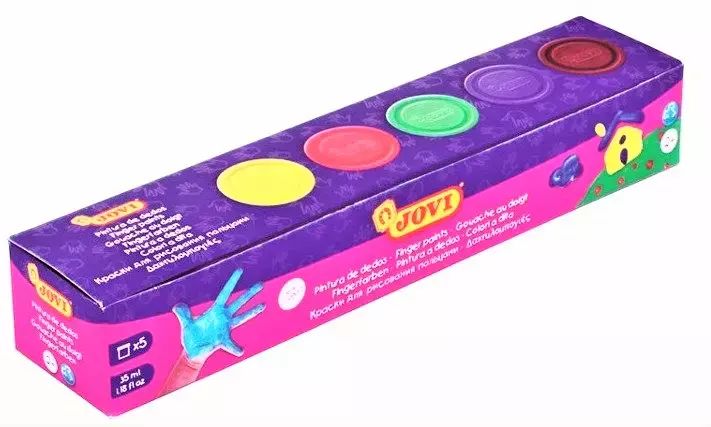 Farby do malowania palcami. Jovi. Nowy Produkt