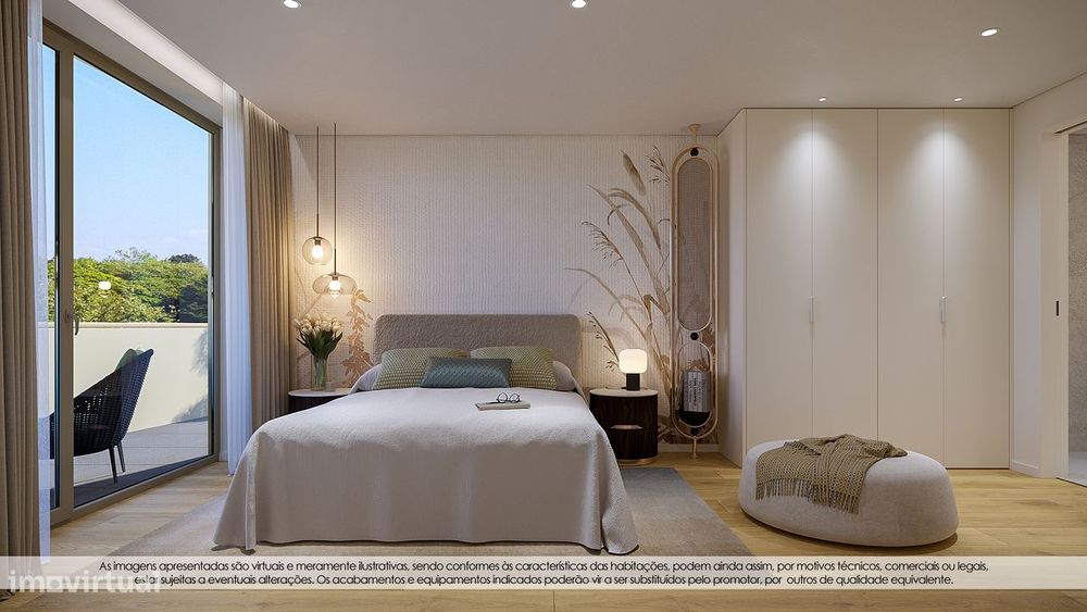 Apartamento T2 c/ Terraço (43.25m2)| Empreendimento Geminus (Arcozelo)