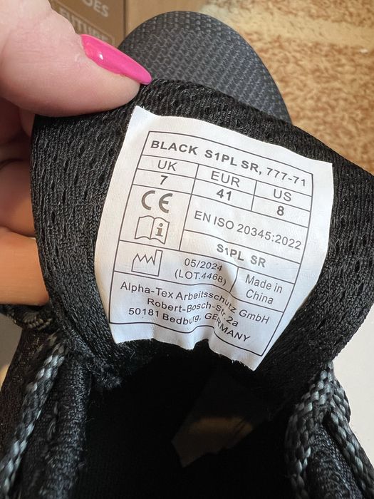 Buty robicze ALPHA-TEX 41 NOWE!
