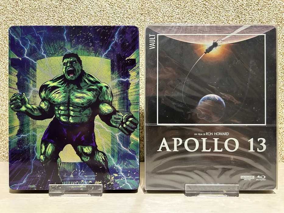 Steelbook 4K Ultra HD Интерстеллар /Начало  /Дюнкерк/ Битва за битвой /Грань будущего/Семь/ Халк / Аполлон 13