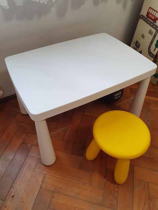Ikea mammut stolik i krzesło dziecięce