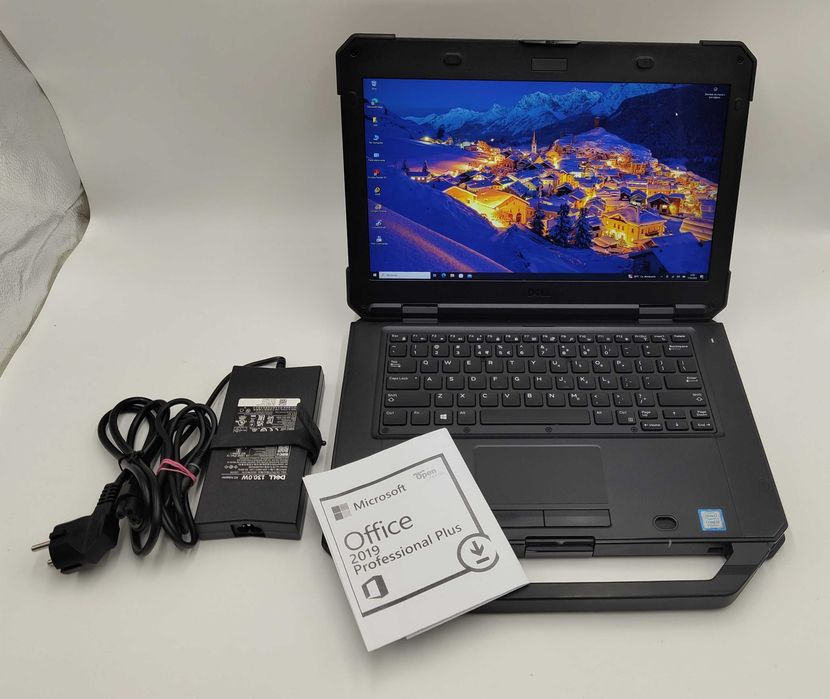 Dell 5420 Rugged DOTYKOWY i5 16GB SSD512GB 14.0" FHD LTE Win11Pro+Office GW12m FV23%