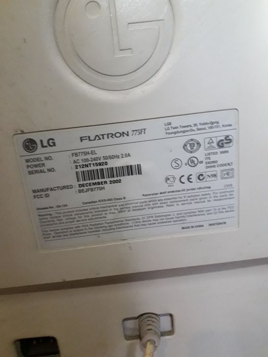 Монітори компютерні.панасонік.LG