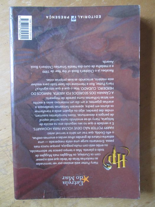 Harry Potter e a Câmara dos Segredos, de J. K. Rowling