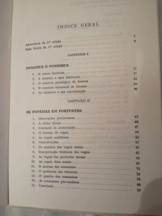 Para o estudo da Fonêmica Portuguesa
