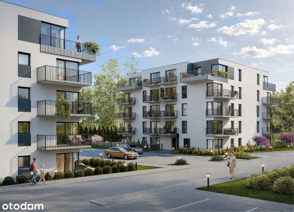 2-pokojowe mieszkanie 37m2 + balkon
