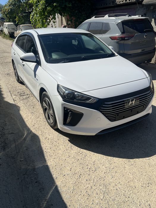 Разборка hyundai ioniq капот бампер фара мотор крыло двери ляда фонари батарея G4LE