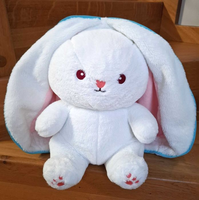 Zabawka maskotka poduszka królik, wys. 35 cm. Super jakość!
