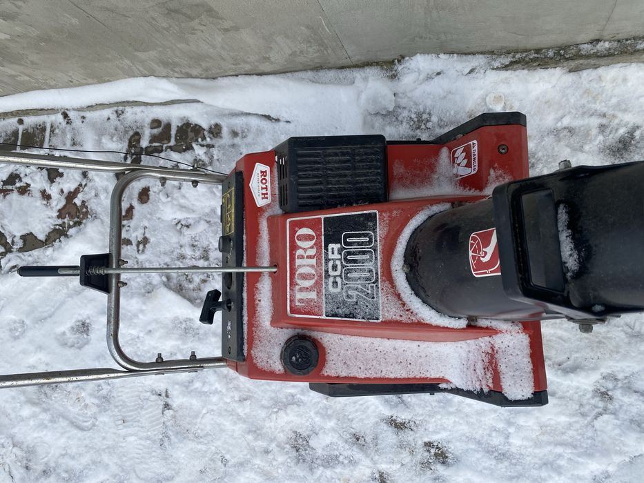 Снігоприбиральна машина tobo ccr 2000