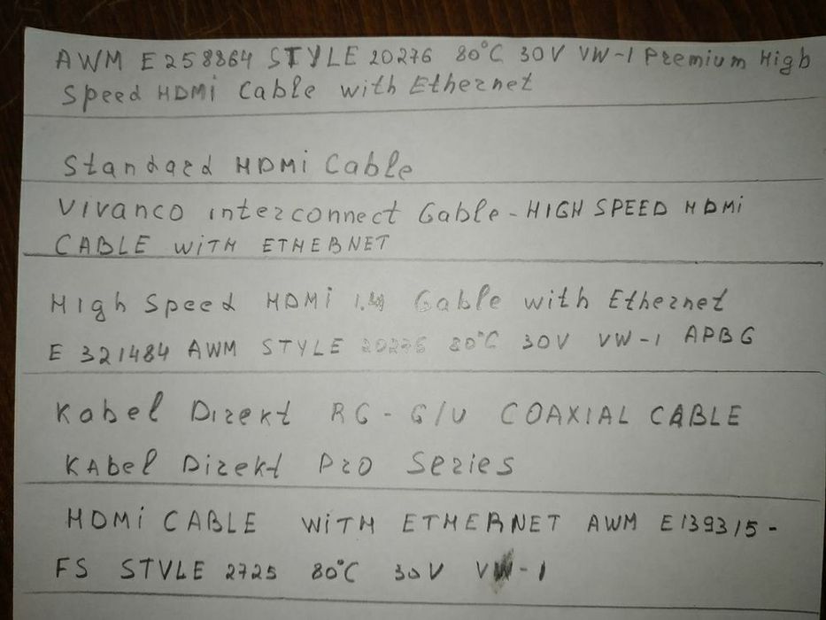 Кабель HDMI  High-Speed