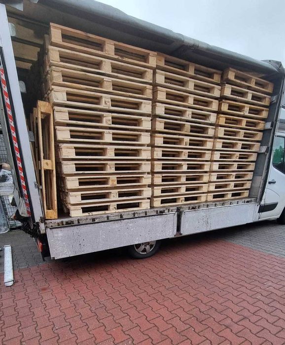 Mobilny i stacjonarny skup palet , EUR, odpadów drewnianych