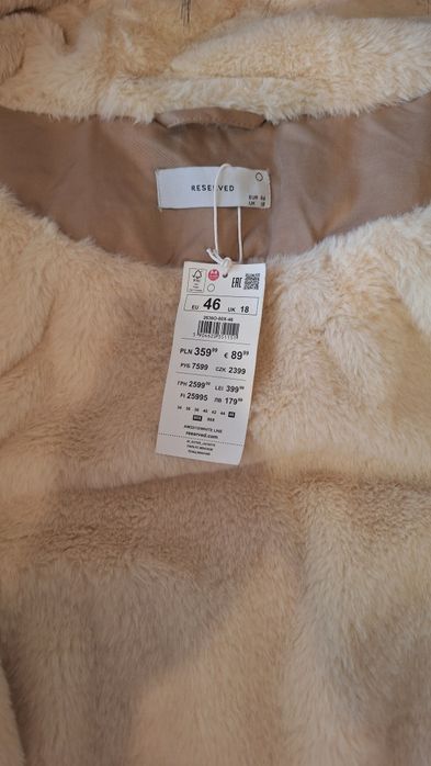 Kurtka damska RESERVED roz 46 nowa