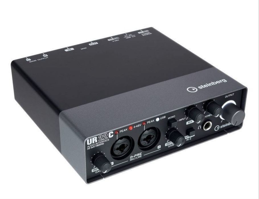 USB аудіоінтерфейс Steinberg UR22 MKII аудіокарта звукова карта