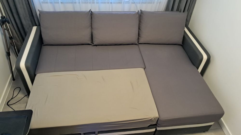 Narożnik z funkcją spania