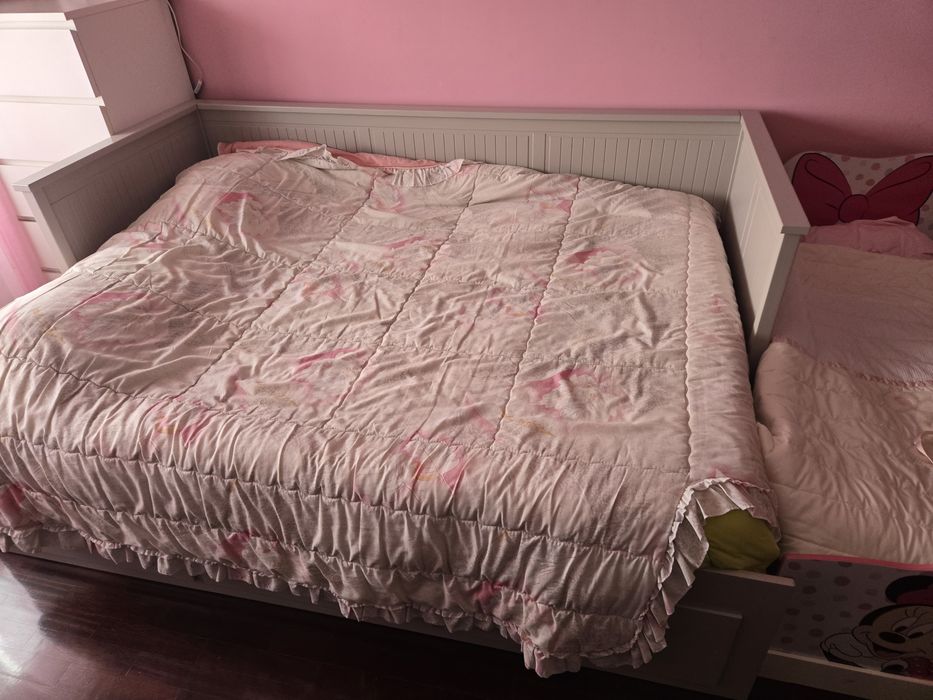 Cama para quarto de criança. 80cm×200cm ou ainda pode ficar com 140cm