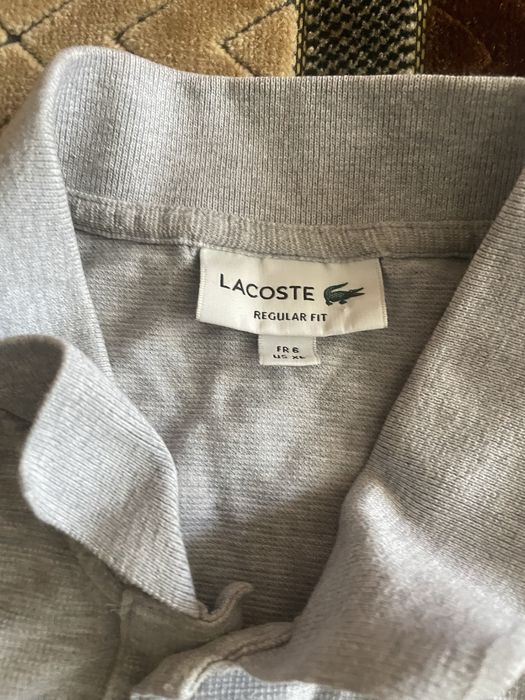 Поло lacoste на лампасах