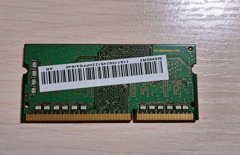 Озу DDR3L 1600 MHz 2GB Samsung