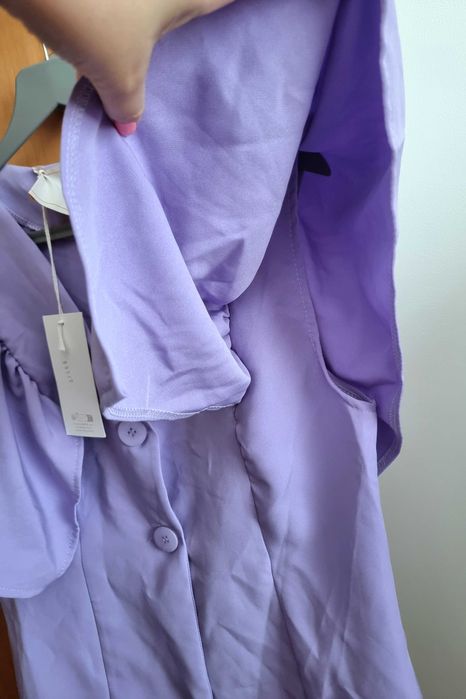 Blusa lilás, tamanho único - nova com etiqueta