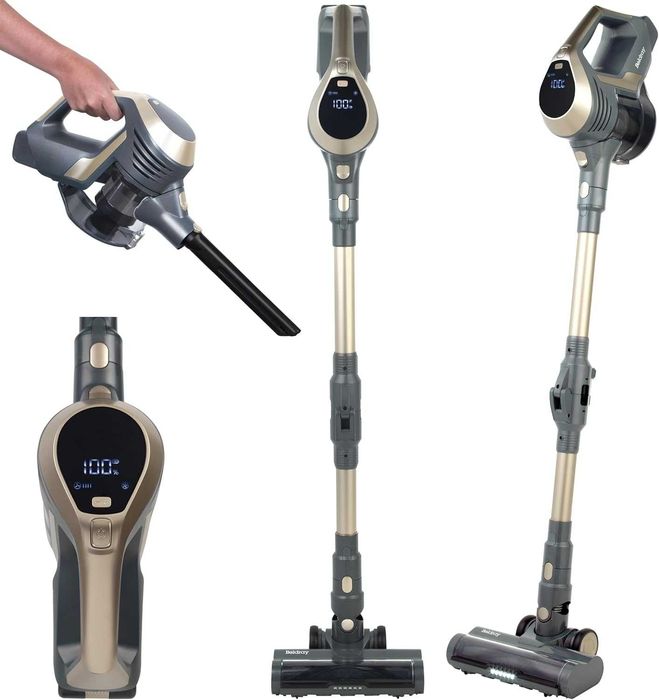 Beldray Titanium Smartflex odkurzacz bezprzewodowy ruchomy zawias LED