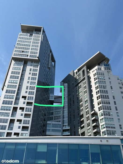 Apartament Sea Towers z widokiem na zatokę i marine