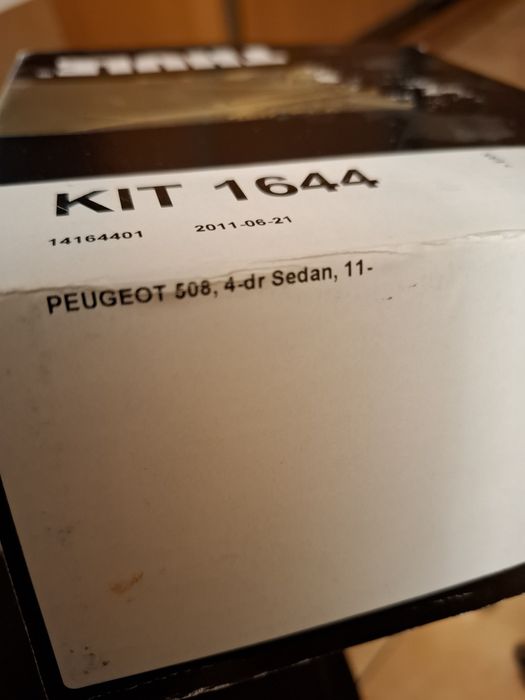 Kity stopy thule evo clamp 7105 thule 754 mazda 3 bagażnik dachowy