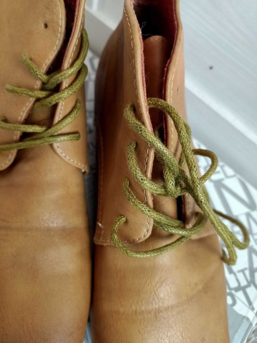 Buty botki karmelowe Julia s rozmiar 40