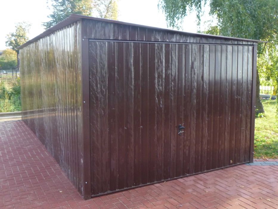 Garaż blaszany Blaszak 3x5 Garaże blaszane Schowek na budowę PROMOCJA!