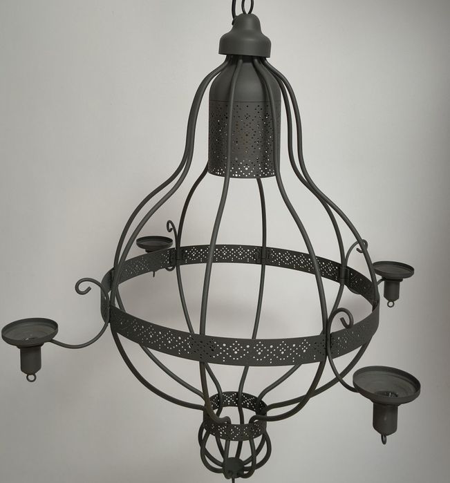 Żyrandol IKEA APPELVIKEN  Lampa Loft  na żarówkę i świece