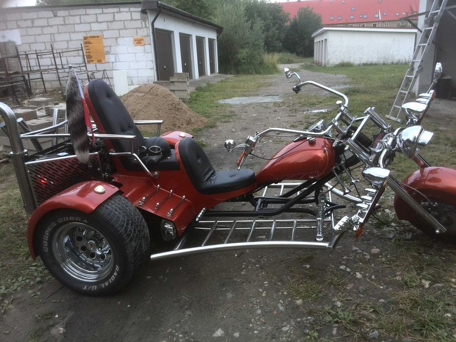 Motocykl TRAJKA SAM silnik Audi 1,6