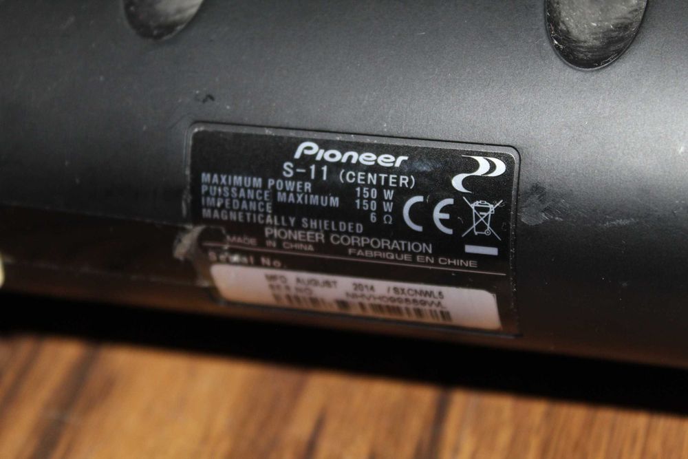 PIONEER Kolumna głośnik centralny Wysyłka