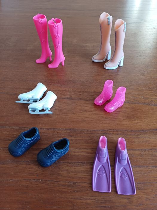 Sapatos da Barbie