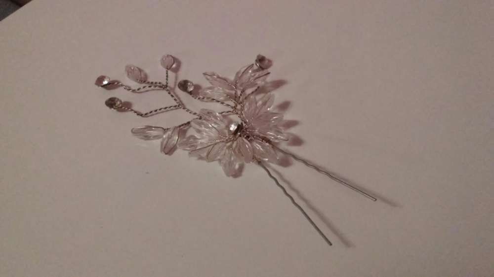 Ozdoba/wpinka slubna do wlosow
