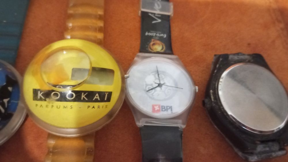 Relógios vários venda conjunta ou unitária preço por unidade